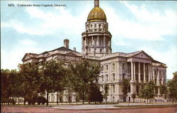 Colorado State Capitol Denver, CO Postcard Postcard