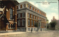 University Of Maryland, Dental Department Baltimore, MD Postcard Postcard