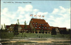 Old Faithful Inn Postcard