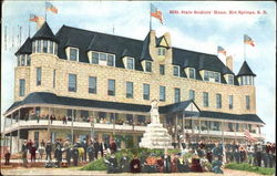 State Soldiers Home Hot Springs, SD Postcard Postcard