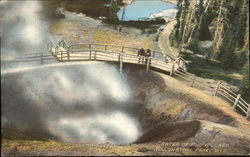 Crater Of Mud Volcano Yellowstone National Park, WY Postcard Postcard