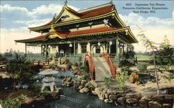 Japanese Tea House Postcard