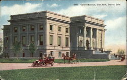 Carter Museum, City Park Denver, CO Postcard Postcard