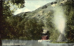 Kendrick Park Sheridan, WY Postcard Postcard