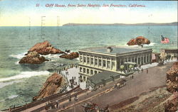 Cliff House From Sutro Heights Postcard