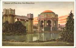 Palace Of Fine Arts Postcard