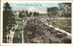 Grand Drive, Forest Park St. Louis, MO Postcard Postcard