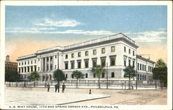 U. S. Mint House, 17th and Spring Garden Sts. Postcard