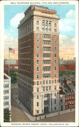 Bell Telephone Building, 17th and Arch Streets Postcard