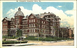 St. Vincent's Hospital Postcard