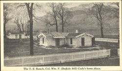 Col. Wm. F. Cody's Home Place Postcard