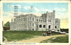 The Pythian Home Of Missouri Postcard