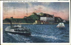 Alcatraz Island Postcard