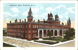 Oglethorpe Hotel Brunswick, GA Postcard Postcard