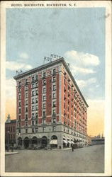 Hotel Rochester New York Postcard Postcard