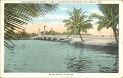 East Bridge Of Venetian Way Postcard