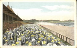 Front Of Grand Stand Race Track Saratoga Springs, NY Postcard Postcard