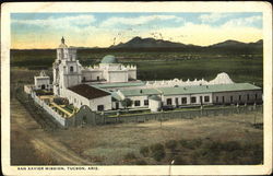 San Xavier Mission Tucson, AZ Postcard Postcard