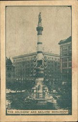 The Soldiers And Sailors Monument Buffalo, NY Postcard Postcard