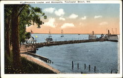 Steamers Louis And Annapolis Postcard