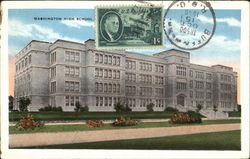 Washington High School Postcard