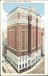 McLain Hotel New York, NY Postcard Postcard