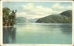 Anthony's Nose, From Blair's Bay Lake George, NY Postcard Postcard