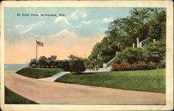 In Lake Park Milwaukee, WI Postcard Postcard