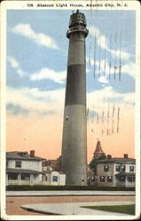 Absecon Light House Atlantic City, NJ Postcard Postcard