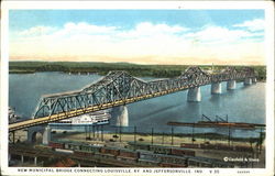 New Municipal Bridge Postcard