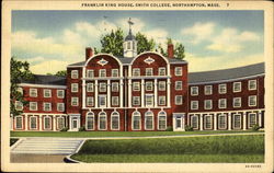 Franklin King House, Smith College Postcard