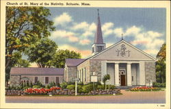 Church Of St. Mary Of The Nativity Postcard