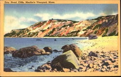 Gay Head Cliffs Postcard