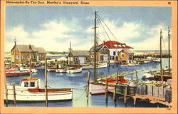 Menemsha-By-The-Sea Martha's Vineyard, MA Postcard Postcard