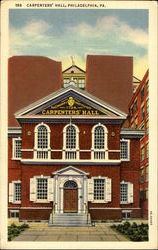 Carpenters Hall Philadelphia, PA Postcard Postcard