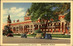 Oglethorpe Hotel Brunswick, GA Postcard Postcard