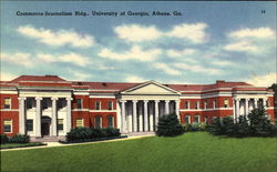 Commerce-Journalism Bldg, University Of Georgia Athens, GA Postcard Postcard