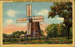 The Eastham Windmill Cape Cod, MA Postcard Postcard