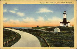 Montauk Point Lighthouse Postcard