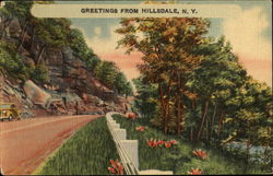 Greetings From Hillsdale Postcard