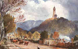 Tuck's Oilette Stirling, The Wallace Monument Postcard