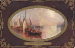 Tuck's Oilette Sunrise on Medway J. M. W. Turner Tuck's Oilette Series Postcard Postcard