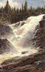 Tuck's Oilette Falls of Mesna Medway Postcard