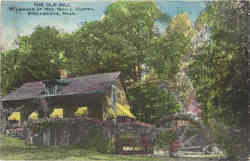 The Old Mill, Residence of Mrs. Nina L. Duryea Postcard