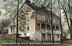 The William Cullen Bryant House Postcard