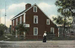 Birthplace of John Adams, 2nd President of the United States Postcard