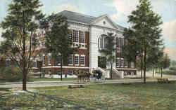 Brookline Municipal Gymnasium Postcard