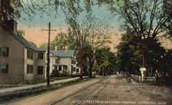 Salem Street From Bradford Common Haverhill, MA Postcard Postcard