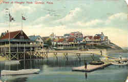 View at Houghs Neck Quincy, MA Postcard Postcard