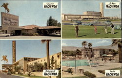 Fresno, Las Vegas, Bakersfield And Indio Hacienda Hotels Postcard Postcard